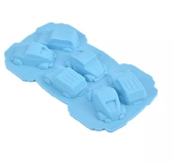 6 Cavity Cars Silicon Mold