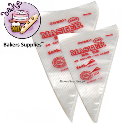 12inches Big Disposable Piping Bag Regular (100 Pcs Pack)