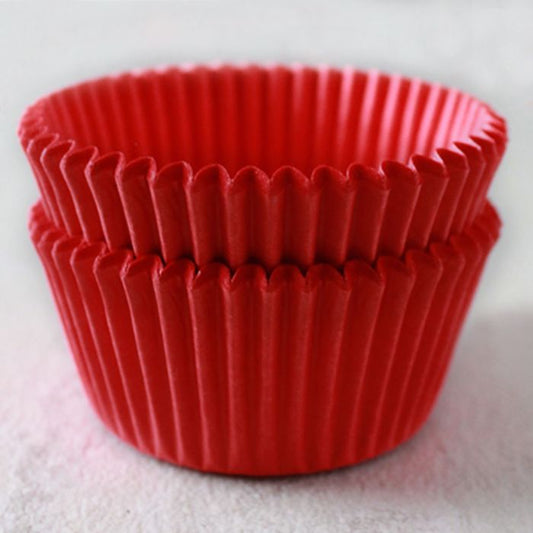 Grade Solid Red Cupcake Liner 100pcs