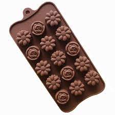 3 FLOWER SILICON CHOCOLATE MOLD