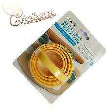 4pc Crinkled Edge Pastry Cutter Set