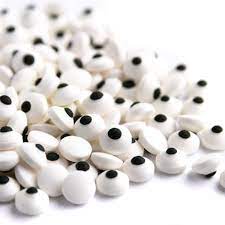 White Small Eyesballs Candy Sprinkle Confetti