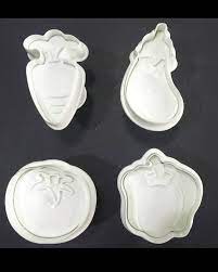 VEGETABLE PLUNGER CUTTER 4PCS SET