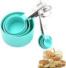 Steel Handle 8pcs Measuring Cups & Spoons Set