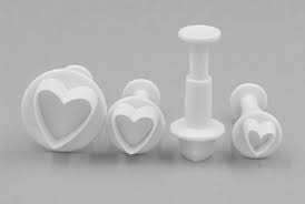 HEART PLUNGER SET (4 PCS)