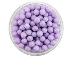 7mm Periwinkle Matt Purple Balls Pearls Sprinkles