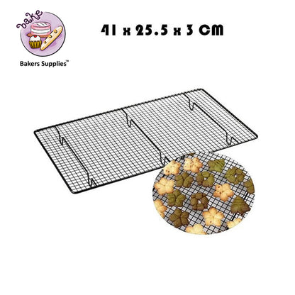 Non Stick Wire Rack Cooling Rack size 41 x 25.5 x 2cm