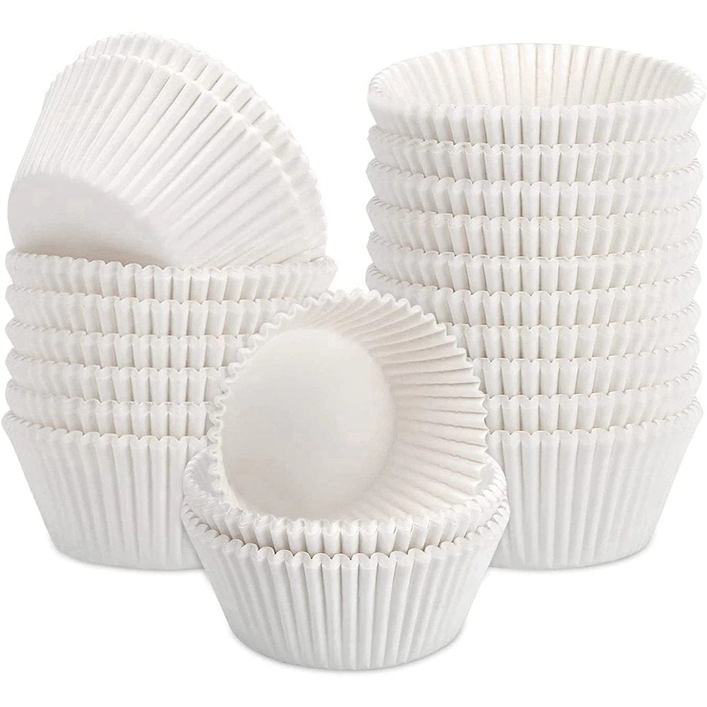 Grade Solid White Cupcake Liner 1000pcs