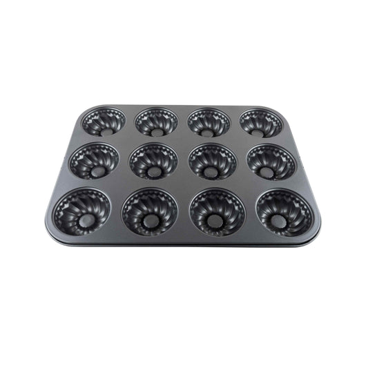 Fluted Tube Mini Bundt Muffin Tray