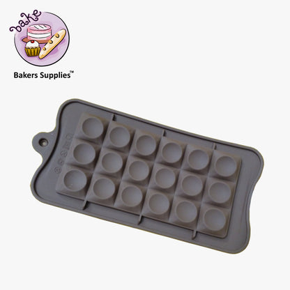 PAVONI BRICKS SILICON CHOCOLATE BAR MOLD
