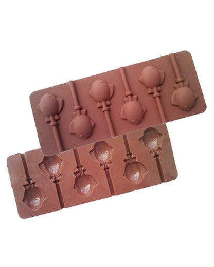 Silicon Chocolate Lolly Pop Mold