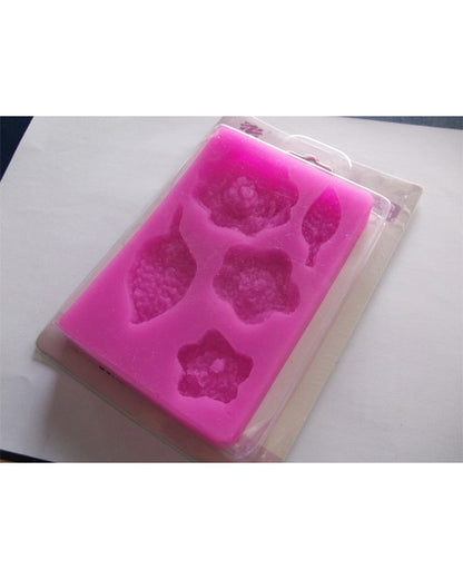 Silicon Giant Blossom Leaves Fondant Mold