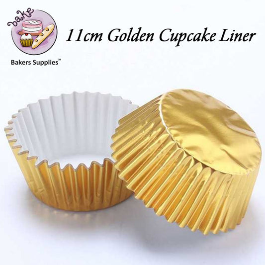 11CM METALLIC CUPCAKE LINER 100PCS