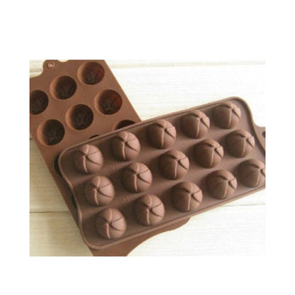 SILICON HALF BALL CHOCOLATE MOLD
