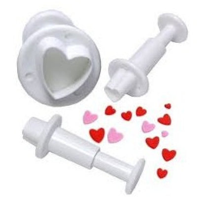 Heart Plunger Set (3 Pcs)