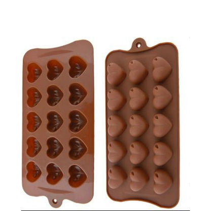 SILICON HEART CHOCOLATE MOLD
