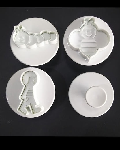 HONEY BEE AND WORM PLUNGER 4 PCS SET