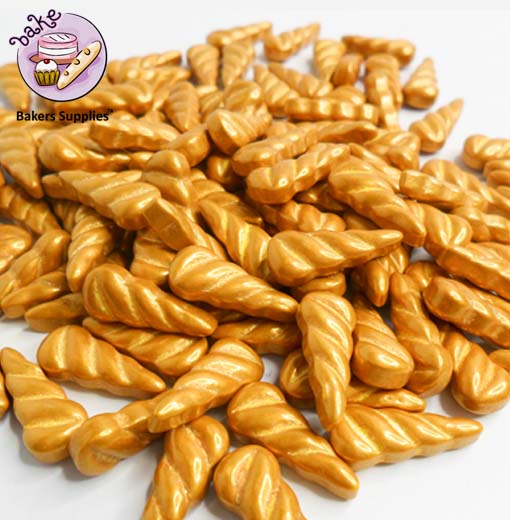 Golden Unicorn Horn Sprinkles