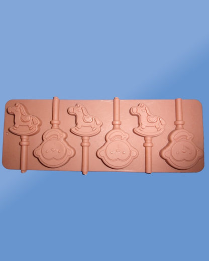 Silicon Chocolate Lolly Pop Mold