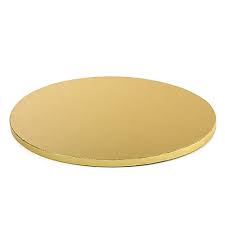 Drum Cake Board Golden12mm 8" to 16"