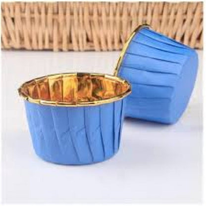 Golden Round Edge Cupcake Liner 50pcs