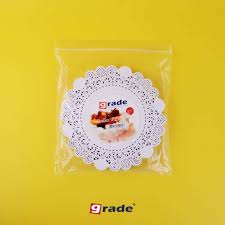 Grade Doilies Paper Round White 250pcs