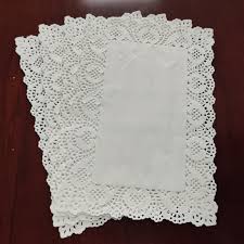 Grade Doilies Paper Rectangular White 250pcs