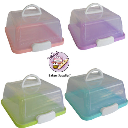 REGULAR SQUARE CAKE CADDY CUPCAKE CADDY