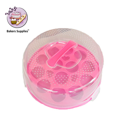 Regular Round Cake Caddy Cupcake Caddy