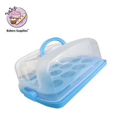 Heavy Rectangle Cake Caddy Cupcake Caddy