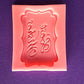Silicon Best Wishes Banner Fondant Mold