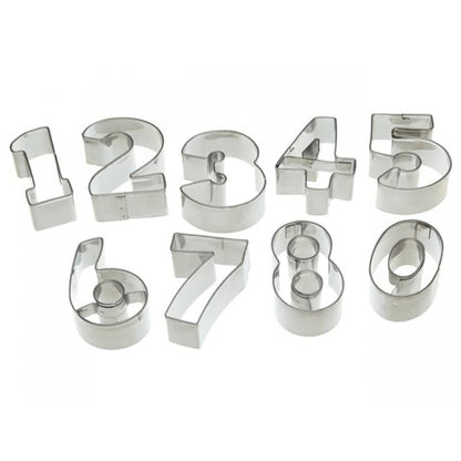 Stainless Still Numbes Cutter size 3.5" x 1"