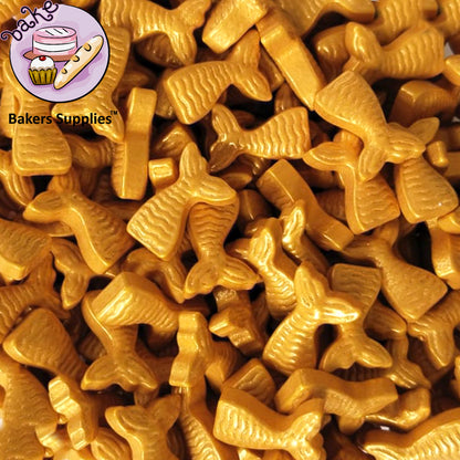 Golden Mermaid Tail Sprinkles Confetti