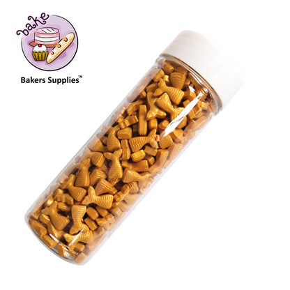Golden Mermaid Tail Sprinkles Confetti
