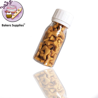 Golden Mermaid Tail Sprinkles Confetti