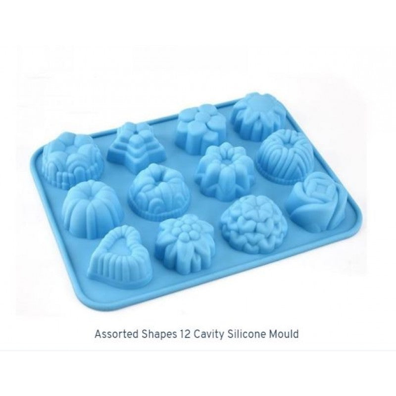 SILICON MINI ASSORTED BUNDT BAKING MOLD – Bakers Supplies