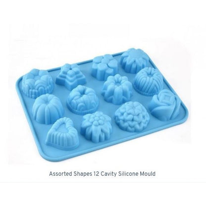 SILICON MINI ASSORTED BUNDT BAKING MOLD
