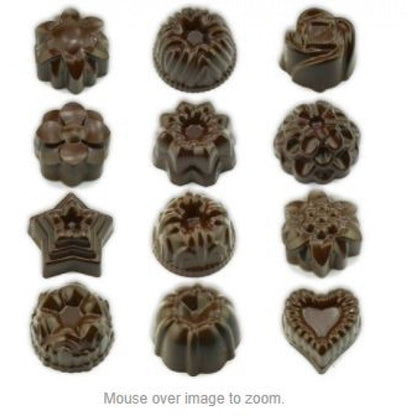 SILICON MINI ASSORTED BUNDT BAKING MOLD