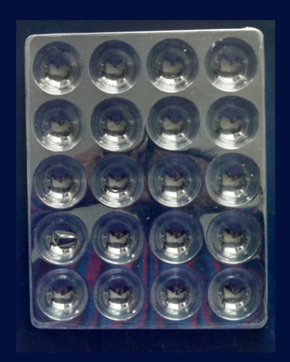 Plastic Chocolate Molds Set 6 pieces