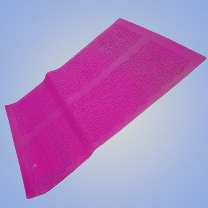 Silicon Twin Pattern Lace Mat