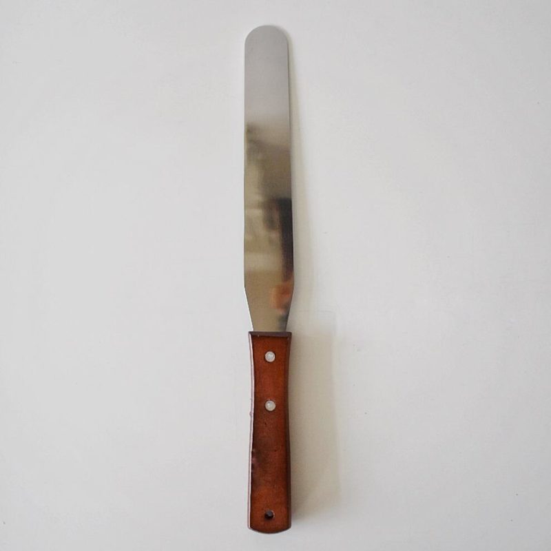 8" Palette Knife Wood Handle