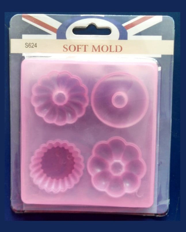 Silicon Soft Peanut Butter & flower  Mold