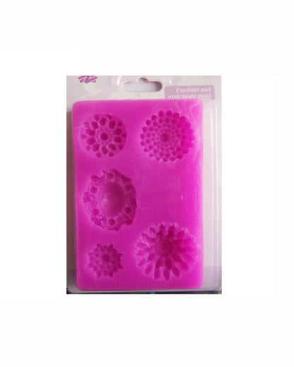 Silicon Giant Pendant Flower Fondant Mold