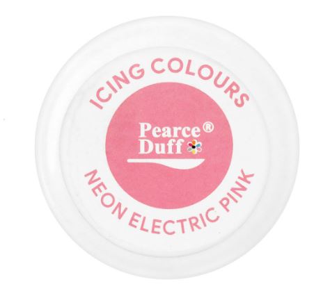 Neon Electric Pink Icing Color Pearce Duff