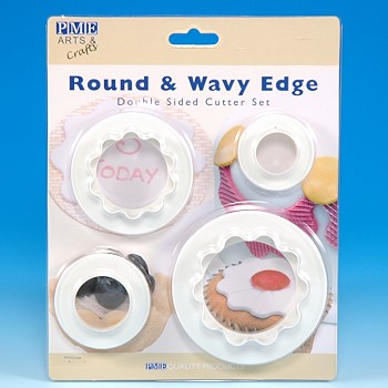 Round & Wavy Edge Cutter Set