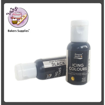 Pearce Duff Premium Black Icing Color 0.7oz