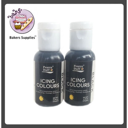 Pearce Duff Premium Black Icing Color 0.7oz