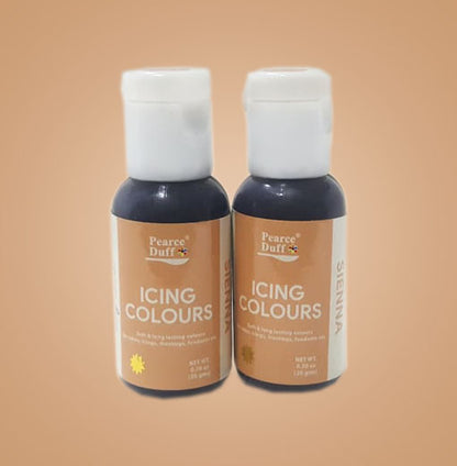 Pearce Duff Premium Sienna Icing Color 0.7oz