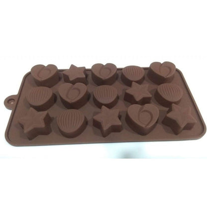 STAR HEART BALLOON SILICON CHOCOLATE MOLD