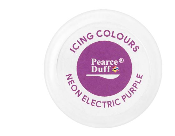 Neon Electric Purple Icing Color Pearce Duff